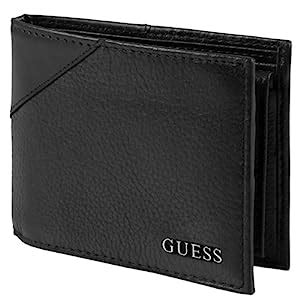 Buy Guess Mens Textured Bi-Fold Passcase Wallet at Amazon.in