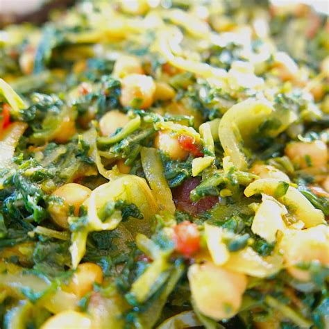 Chana (Chickpea) Saag