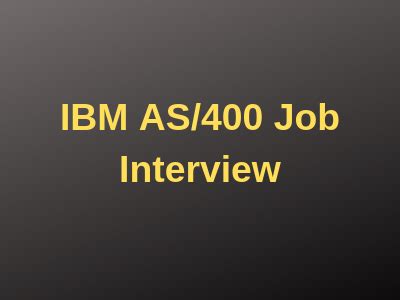 Image result for AS/400 Interview Questions