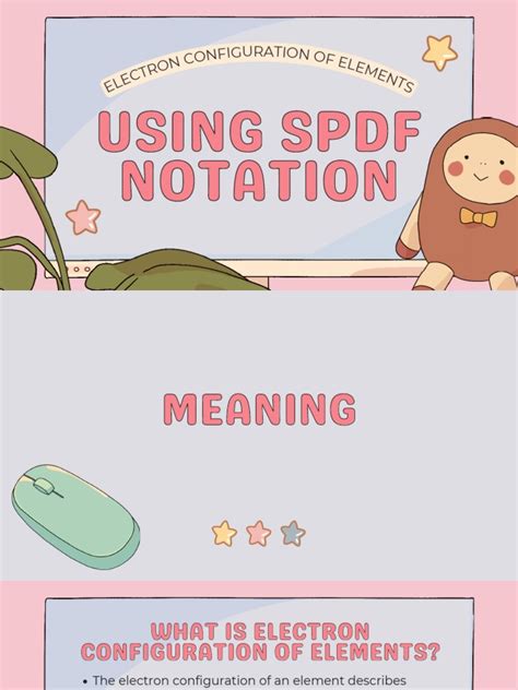 Electron Configuration of Elements Using SPDF Notation | PDF