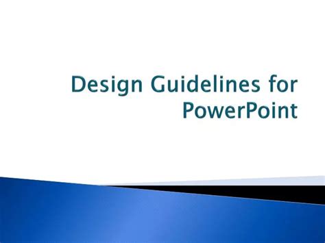 Image result for PowerPoint Guidelines