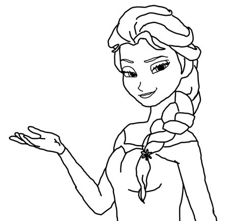 Image result for Simple Elsa Drawing