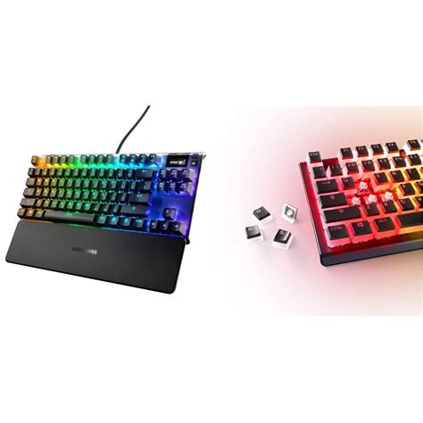 Buy SteelSeries Apex 7 TKL Compact Mechanical Gaming Keyboard – OLED ...