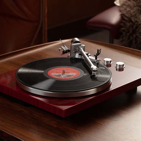 Buy 1 BY ONE Classic Record Player, Belt Drive Turntable with Bluetooth ...