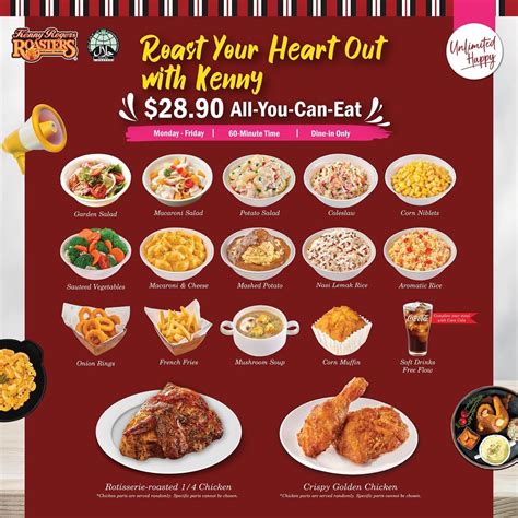 30 March 2025 onwards: Kenny Rogers Roasters: Unlimited Buffet at an ...