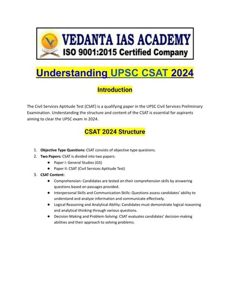 CSAT Strategy UPSC 的图像结果