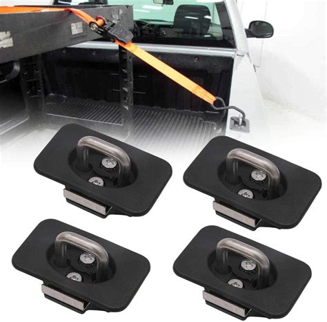 Buy StarONE 4pcs Raised Truck Bed Retractable Tie Down Anchors Fit for ...