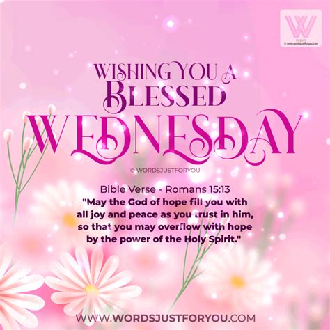 Wednesday Blessings Bible Verse GIFs » WordsJustforYou.com - Original ...