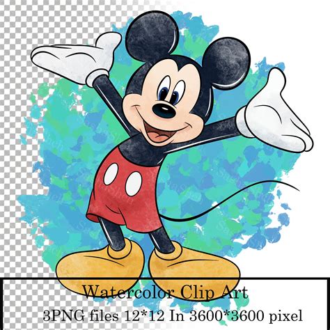 Mickey Mouse Clip Art Singing In The Rain