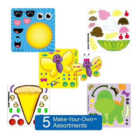 Make-Your-Own Stickers Sampler | SmileMakers®