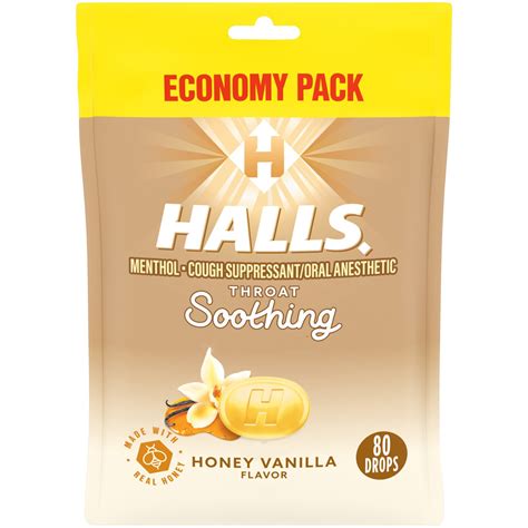 Halls Cough Drops Ingredients