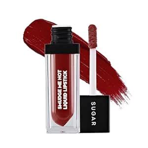 Buy SUGAR Cosmetics - Smudge Me Not - Liquid Lipstick - 21 Aubergine ...