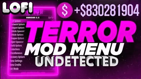 Image result for Terror Mod Menu Website