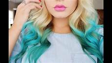How Color Hair by How To Mermaid Hair Color Diy How Color Hair