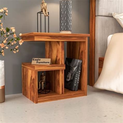 Eagle Furniture Wooden End Table for Living Room | Sofa Side Table for ...
