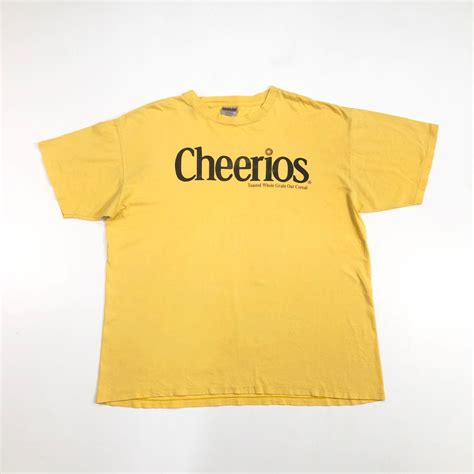 90年代 ONETA オ二ータ 半袖Tシャツ Cheerios Toasted Whole Grain Oat Cereal USA製 ...