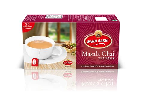 Wagh Bakri Masala Chai Tea Bags, 200g : Amazon.in: Grocery & Gourmet Foods
