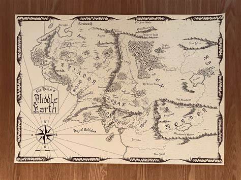 Middle Earth Full Map