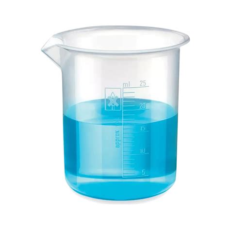 LABART Polypropylene (Polylab) Plastic Beaker with Graduation Marks, f