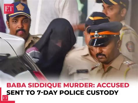 baba siddique: Baba Siddique murder: Accused sent to 7-day police ...