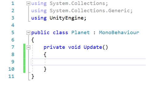 IntelliSense Unity 的图像结果