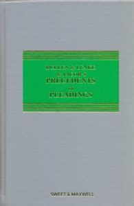 Aditya Books | Bullen & Leake & Jacob's Precedents of Pleadings ...