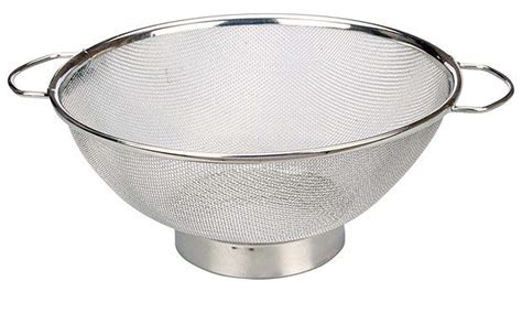 PANKTI Stainless Steel 8 inch Colander Professional Strainer with ...
