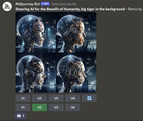 discord.py - Interactions with Remix Variation Modal in Midjourney ...