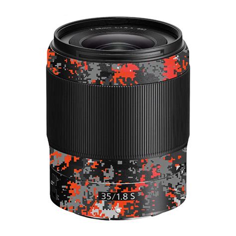 Inferno Pixel Nikon Nikkor Z 35mm F/1.8 S Camera Lens Skin