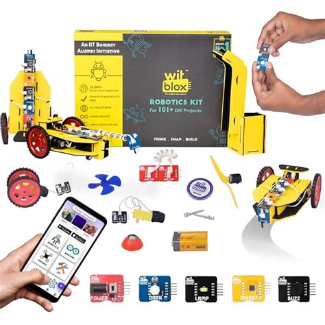 Buy WitBlox Mega DIY Robotics Kit for 101 Projects || Plug & Fit ...