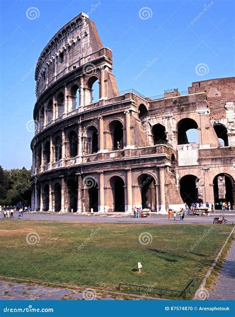 The Colosseum, Rome. editorial image. Image of cities - 87574870