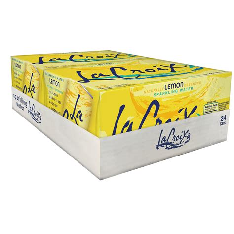Buy La CroixLemon Flavoured Sparkling Water 355 ml Online at ...