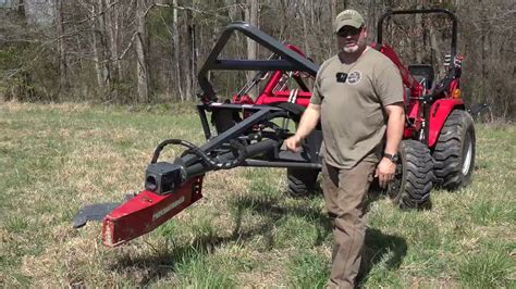 Image result for Compct Tractor Tree Removal Attachment