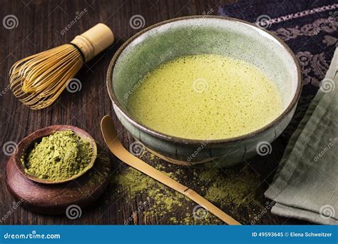 Matcha stock image. Image of flavour, space, health, bowl - 49593645