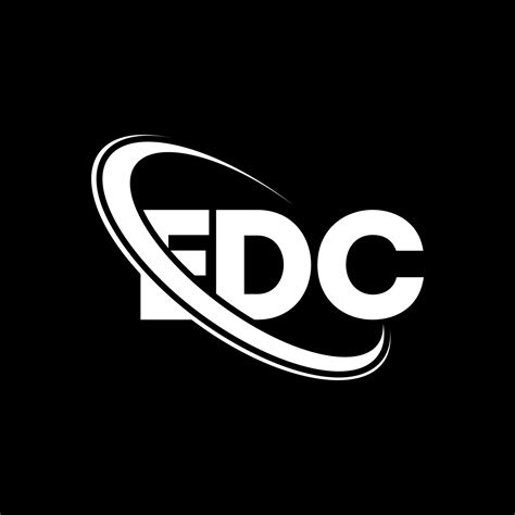 EDC logo. EDC letter. EDC letter logo design. Initials EDC logo linked ...