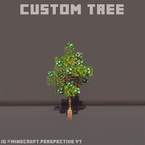 Image result for Small Custom Tree Minecraft