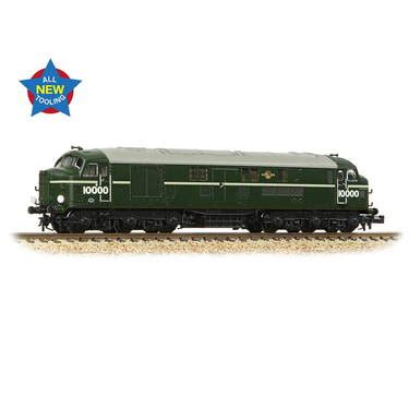 372-914 Graham Farish N Gauge LMS 10000 BR Green (Late Crest)