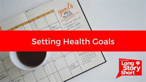 Setting Health Goals - Dr. David Long - Lubbock Cooper Health Center