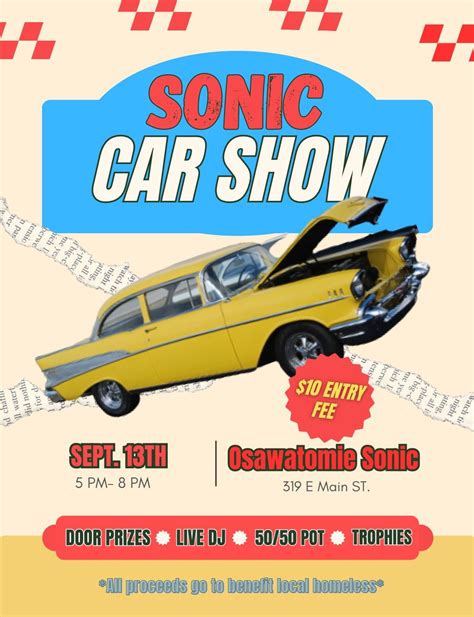 Sonic cruise night. , Osawatomie sonic , 13 September 2025 | AllEvents