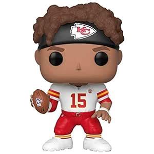 Buy Pop Funko NFL: Patrick Mahomes II Exclusive (Chiefs White Jersey ...