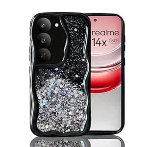 KC Back Cover for Realme 14x 5G / P3x 5G / Narzo 80x - 3D New Curly ...