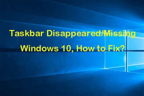 Taskbar Disappear 的图像结果