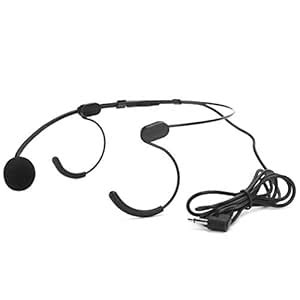 3.5mm Plug Microphone Headworn Microphone Earhook Microphone for ...