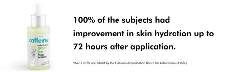 mCaffeine Green Tea Hydrating Face Serum for Glowing Skin with Vitamin ...