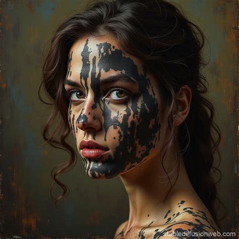 Tar and Feathers Portrait | Stable Diffusion Online