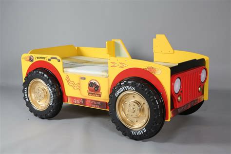 Monster Truck bed with LED lights and Free Mattress | Sena Furniture