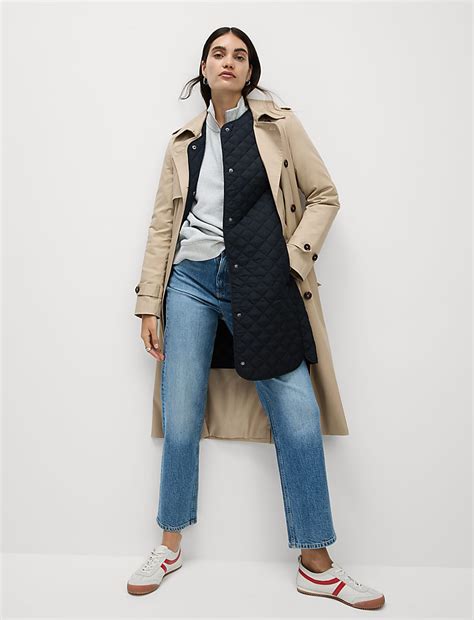 Buy Thermowarmth™ Quilted Coat at Marks & Spencer