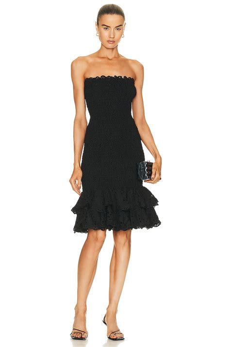 Charo Ruiz Ibiza Liliana Long Dress in Black | FWRD