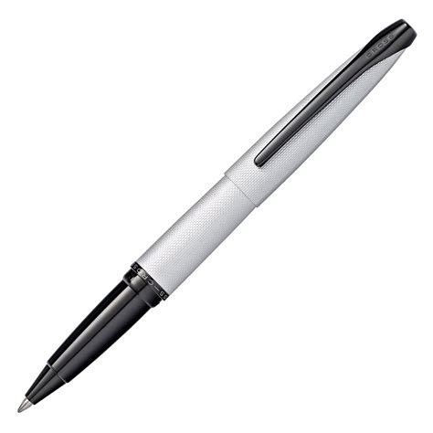 Cross ATX Brushed Chrome Roller Ball Pen |Shop Online at Makoba|Cross