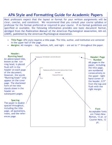 Image result for Title APA Format Reference Page